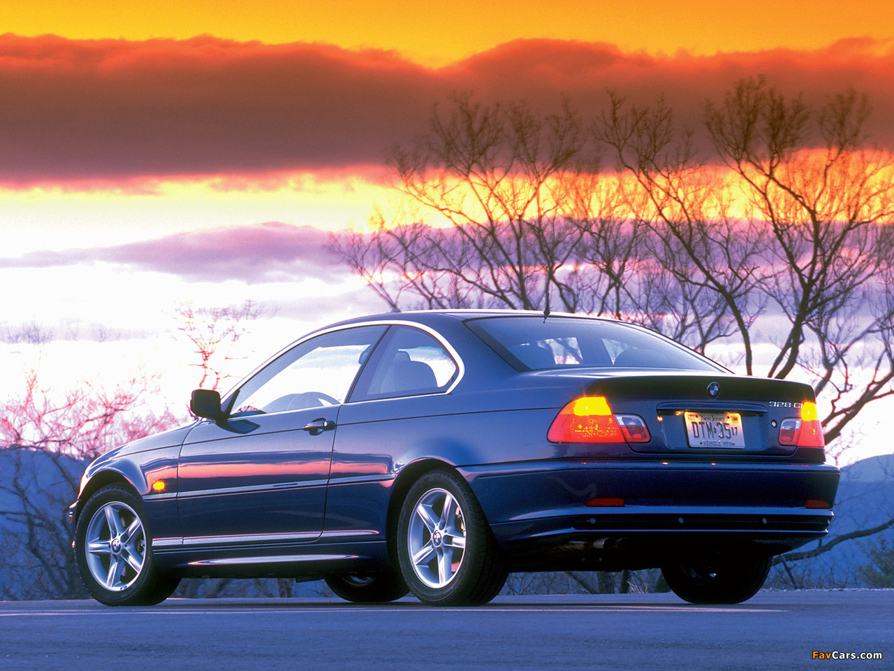 BMW 328Ci Coupe US-spec (E46) 1999–2000 wallpapers (1280 x 960)