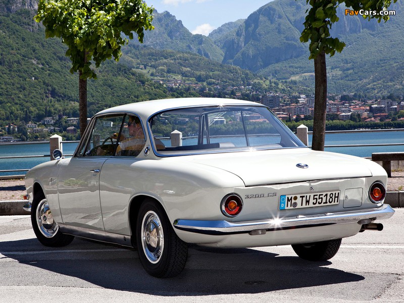 BMW 3200 CS Coupe 1962–65 wallpapers (800 x 600)