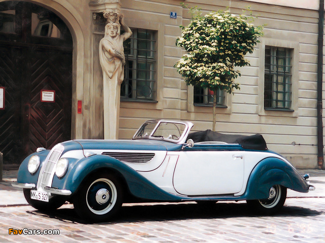 BMW 327 Cabriolet 1937–41 wallpapers (640 x 480)