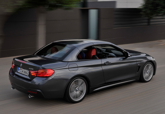 BMW 435i Cabrio M Sport Package (F33) 2013 images
