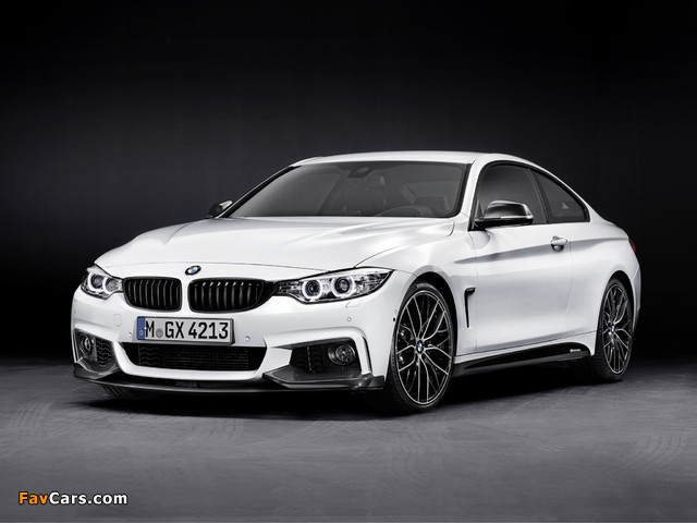 BMW 4 Series Coupé M Performance Accessories (F32) 2013 images (640 x 480)