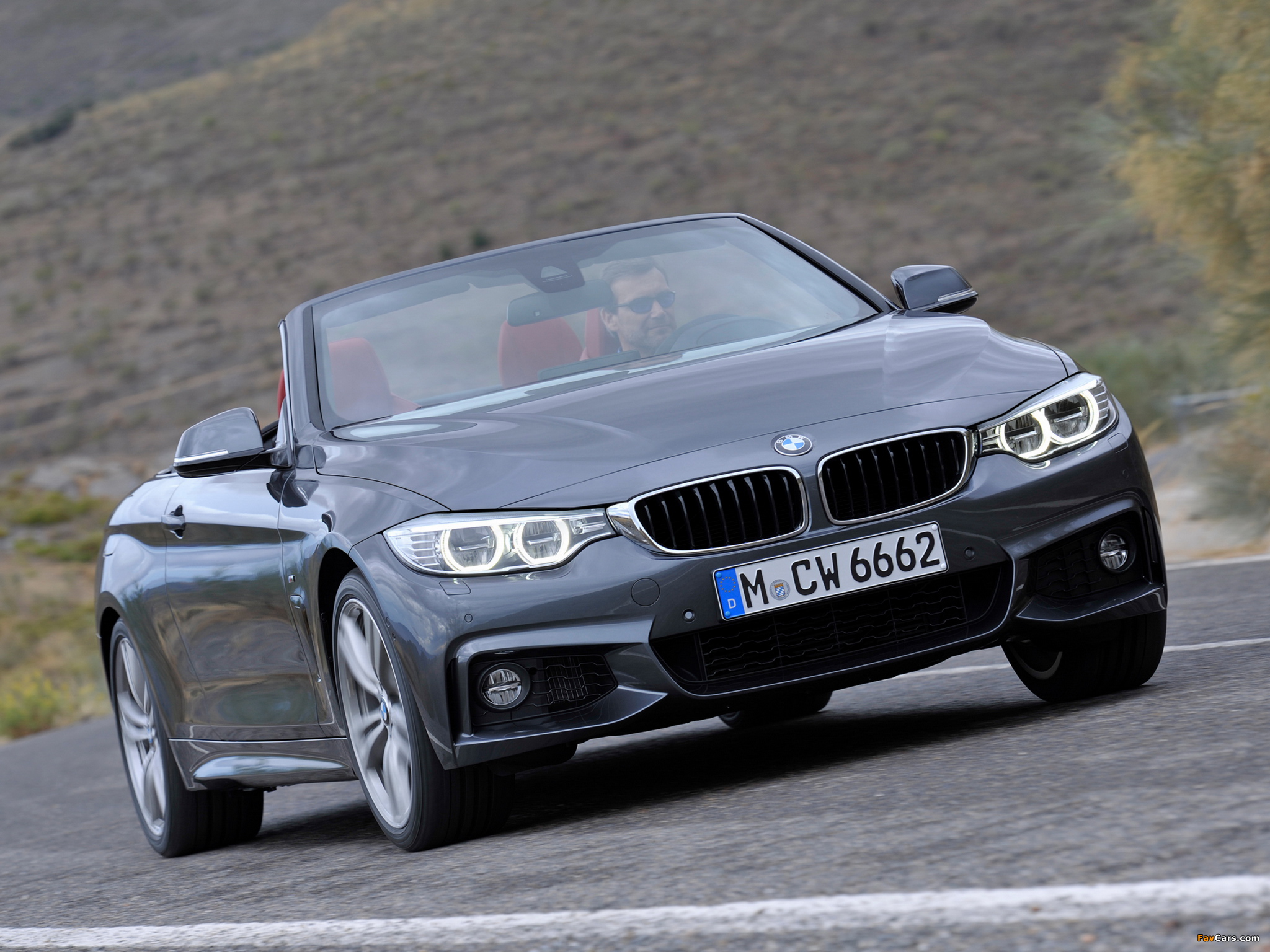 BMW 435i Cabrio M Sport Package (F33) 2013 photos (2048 x 1536)