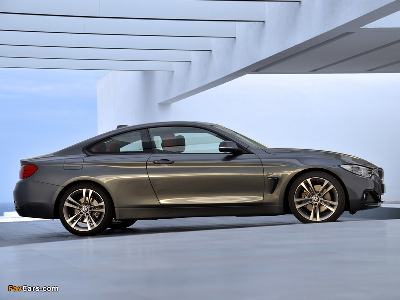 BMW 420d Coupé Sport Line (F32) 2013 photos (800 x 600)