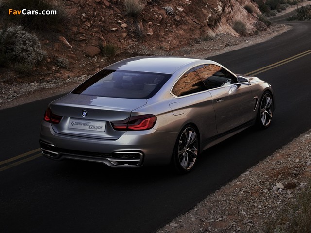 BMW Concept 4 Series Coupé (F32) 2013 photos (640 x 480)