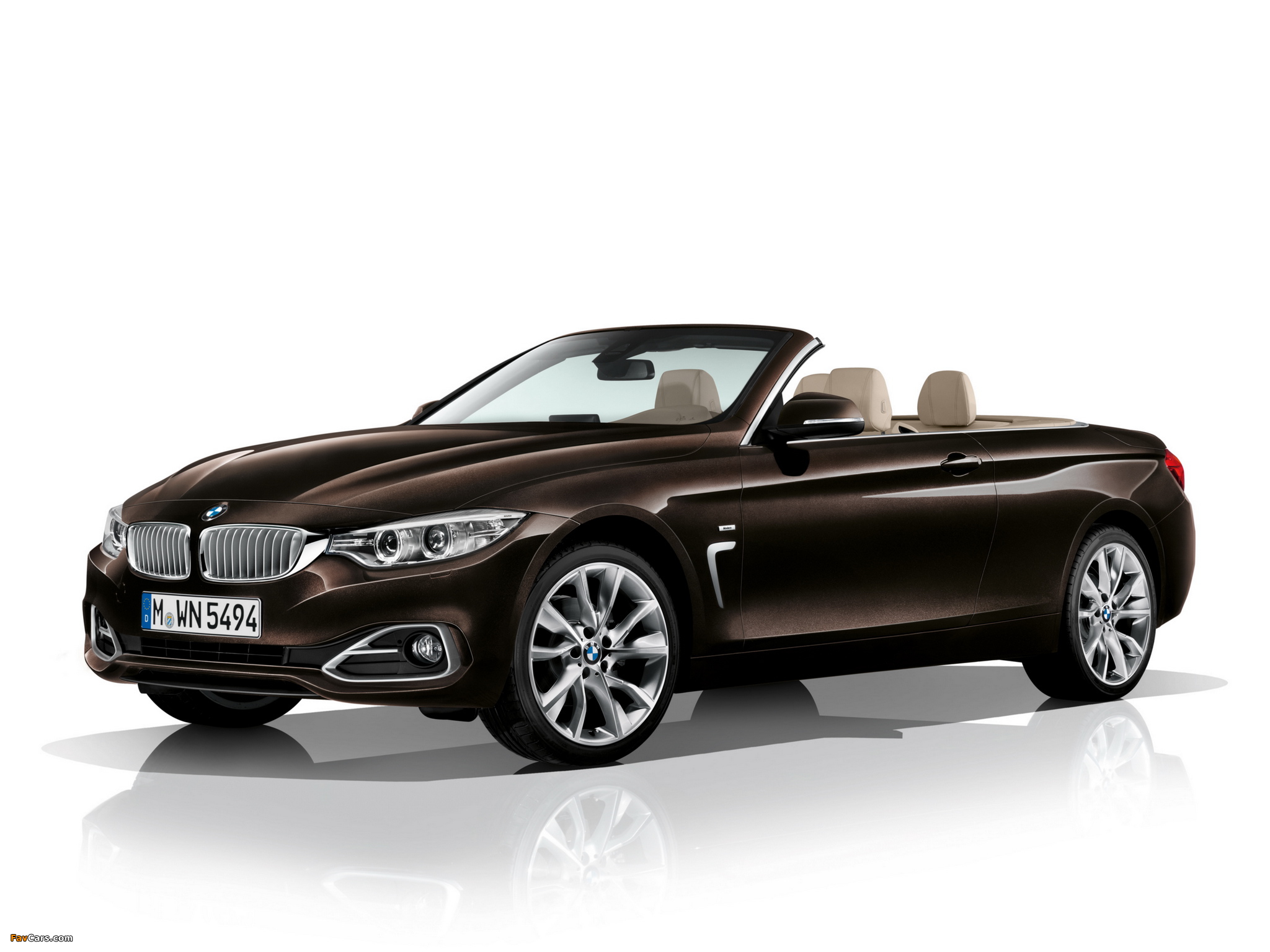 BMW 420d Cabrio Modern Line (F33) 2013 pictures (2048 x 1536)