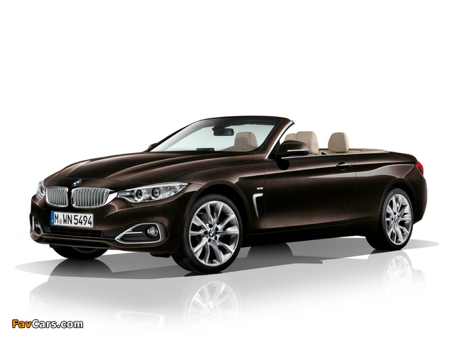 BMW 420d Cabrio Modern Line (F33) 2013 pictures (640 x 480)