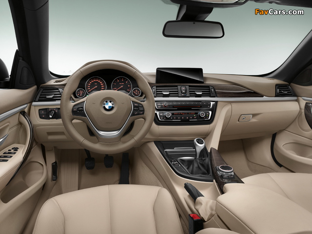 BMW 420d Cabrio Modern Line (F33) 2013 pictures (640 x 480)