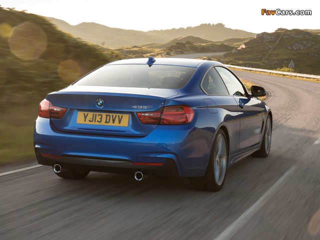 BMW 435i Coupé M Sport Package UK-spec (F32) 2013 pictures (640 x 480)