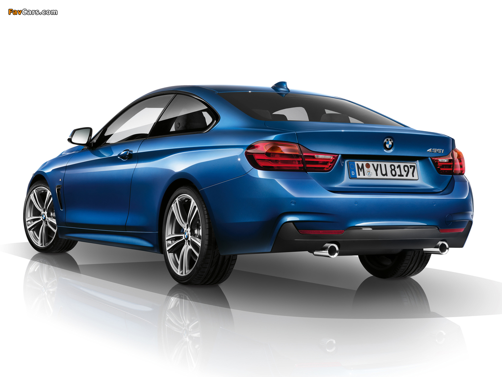 BMW 435i Coupé M Sport Package (F32) 2013 pictures (1024 x 768)
