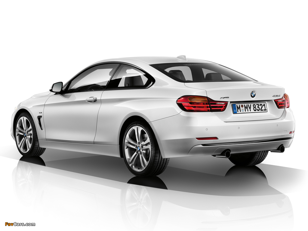 BMW 435i xDrive Coupé Sport Line (F32) 2013 pictures (1024 x 768)