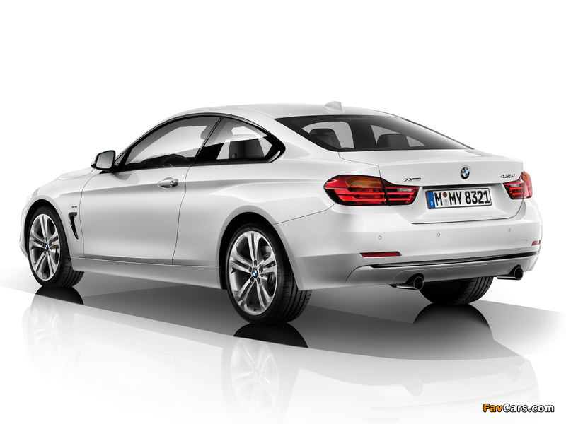 BMW 435i xDrive Coupé Sport Line (F32) 2013 pictures (800 x 600)