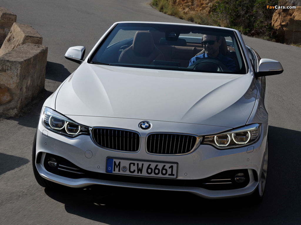 BMW 428i Cabrio Luxury Line (F33) 2013 pictures (1024 x 768)