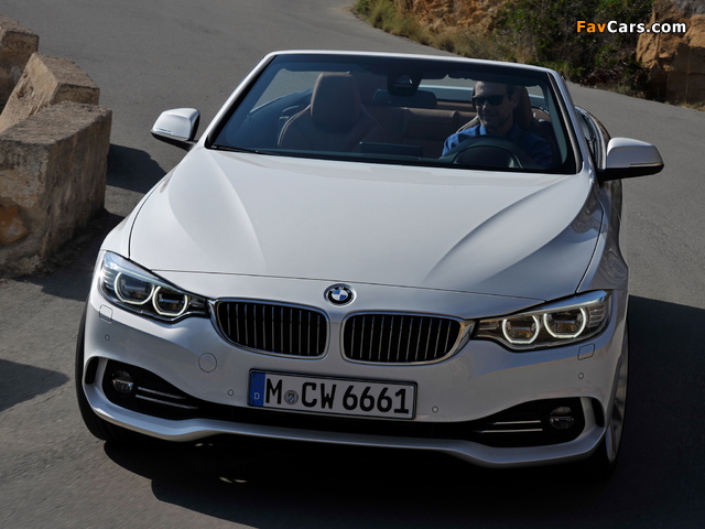 BMW 428i Cabrio Luxury Line (F33) 2013 pictures (640 x 480)