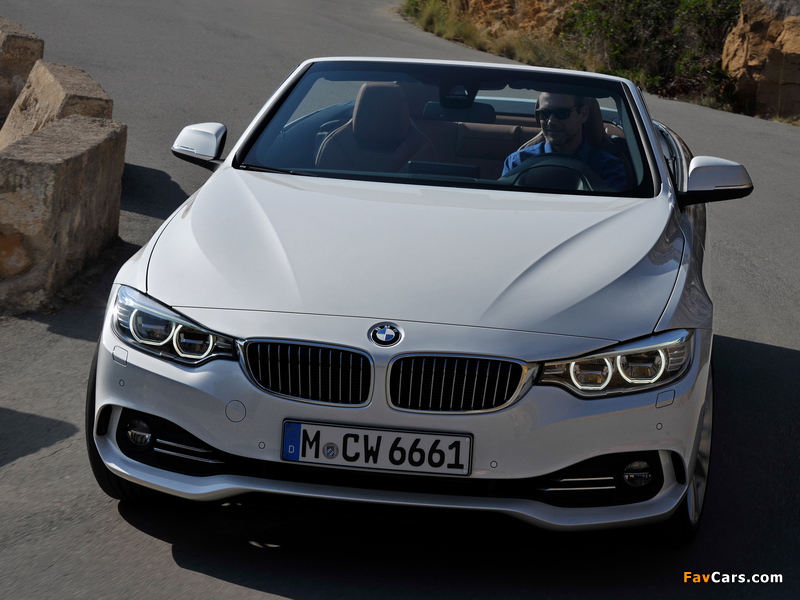 BMW 428i Cabrio Luxury Line (F33) 2013 pictures (800 x 600)