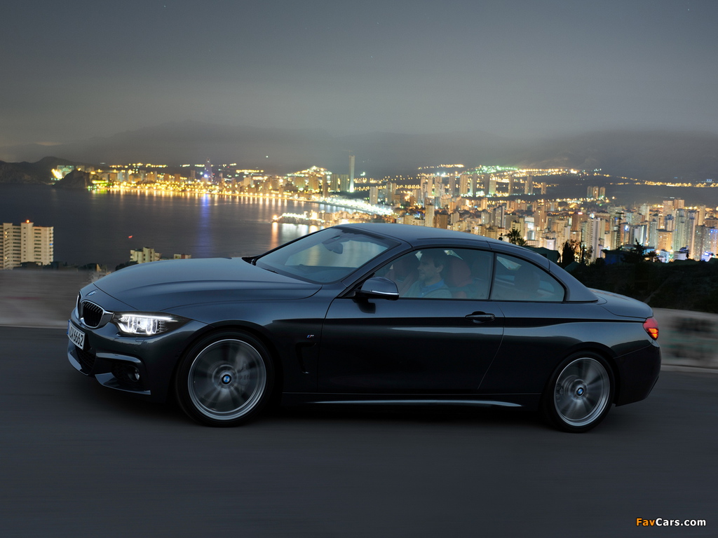 BMW 435i Cabrio M Sport Package (F33) 2013 pictures (1024 x 768)