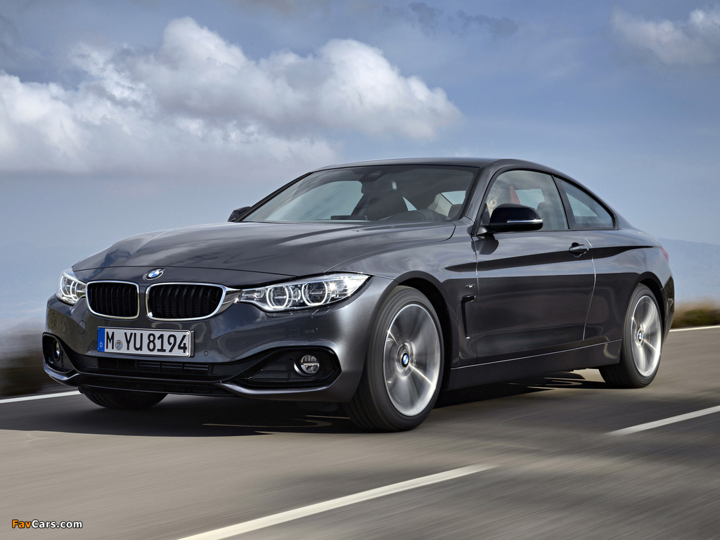 BMW 420d Coupé Sport Line (F32) 2013 pictures (1024 x 768)