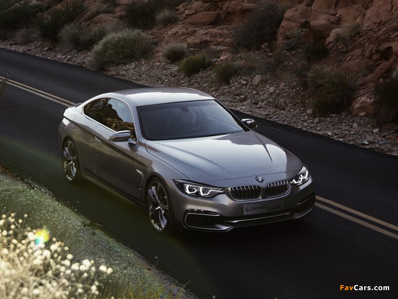 BMW Concept 4 Series Coupé (F32) 2013 pictures (800 x 600)