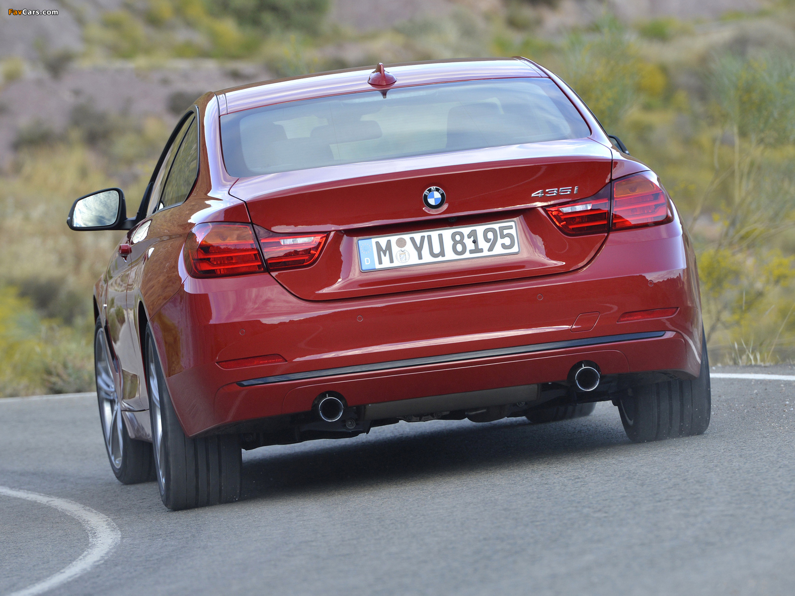 BMW 435i Coupé Sport Line (F32) 2013 pictures (1600 x 1200)