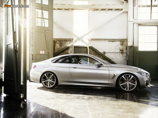 BMW Concept 4 Series Coupé (F32) 2013 pictures (640 x 480)