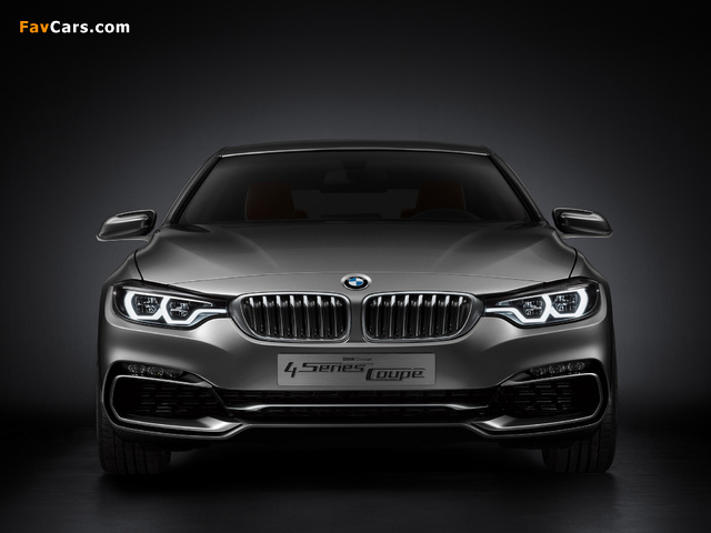 BMW Concept 4 Series Coupé (F32) 2013 pictures (640 x 480)