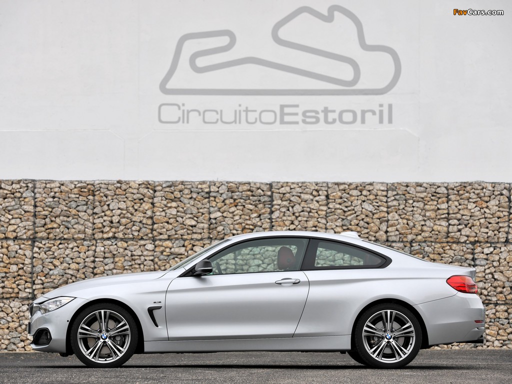 BMW 435i Coupé Sport Line (F32) 2013 pictures (1024 x 768)