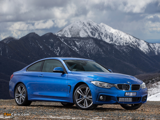 BMW 435i Coupé M Sport Package AU-spec (F32) 2013 wallpapers (640 x 480)