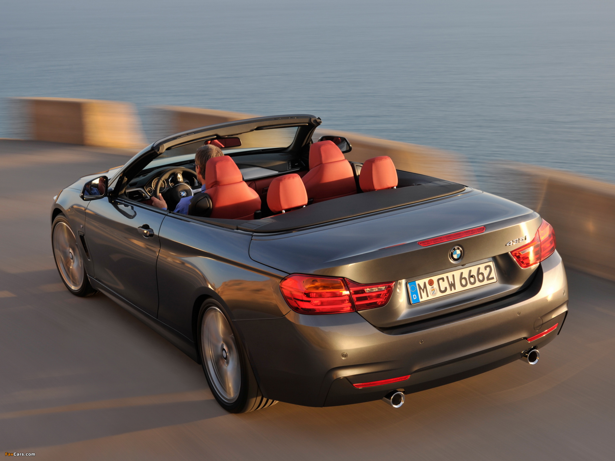 BMW 435i Cabrio M Sport Package (F33) 2013 wallpapers (2048 x 1536)