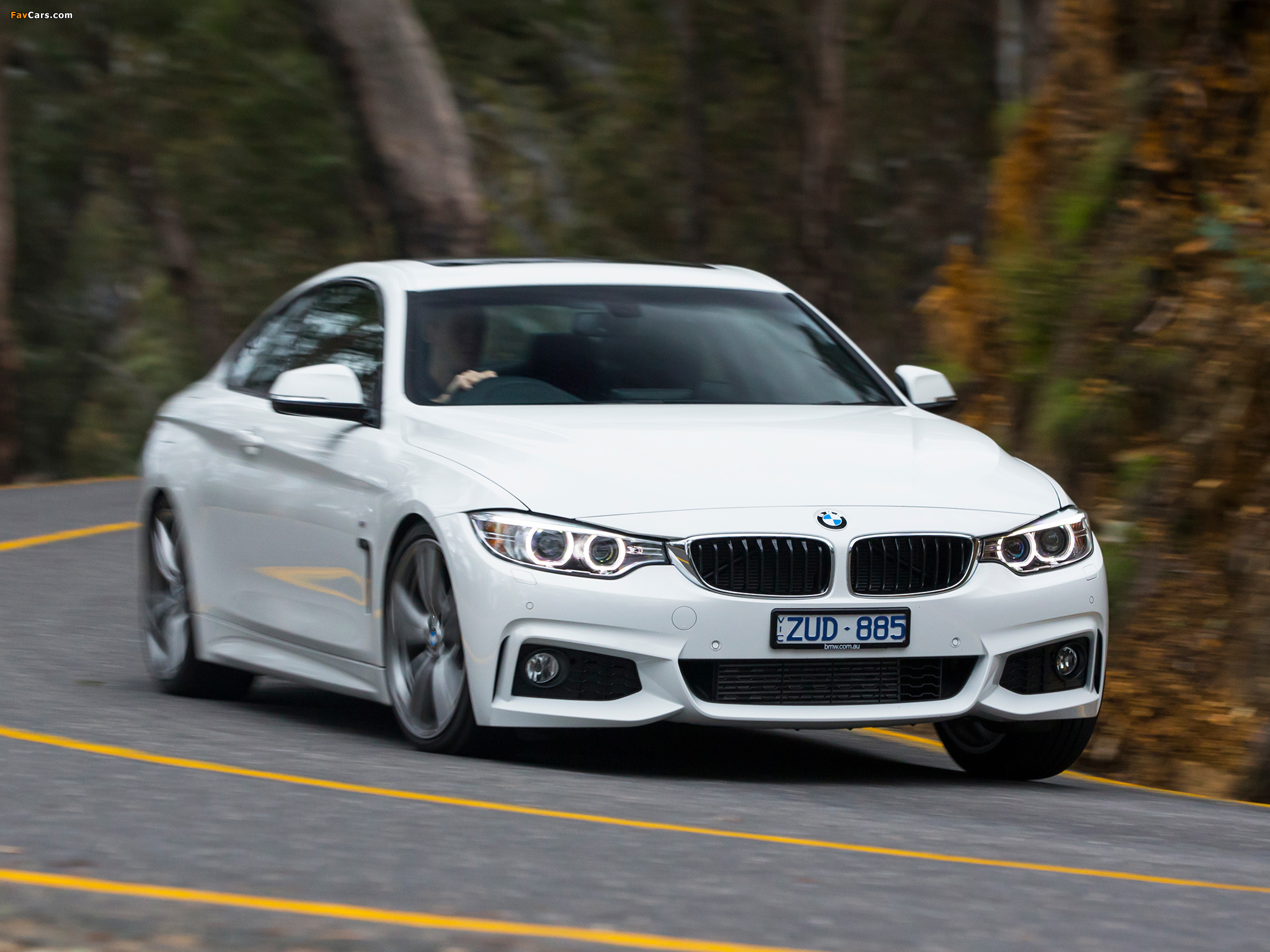 BMW 420d Coupé M Sport Package AU-spec (F32) 2013 wallpapers (2048 x 1536)