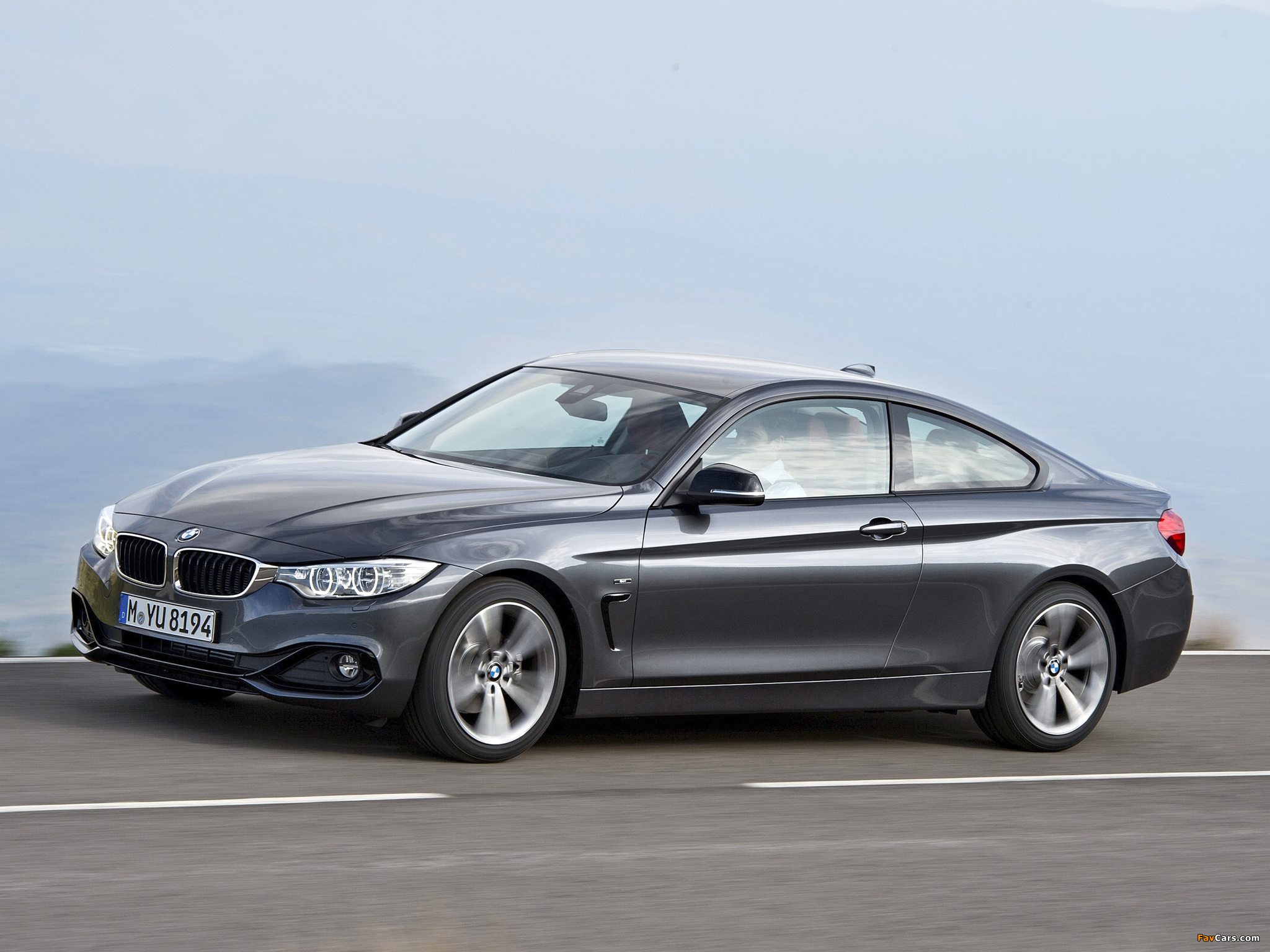 BMW 420d Coupé Sport Line (F32) 2013 wallpapers (2048 x 1536)