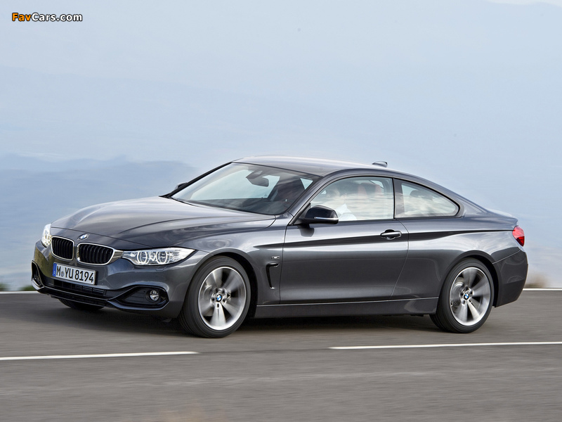 BMW 420d Coupé Sport Line (F32) 2013 wallpapers (800 x 600)