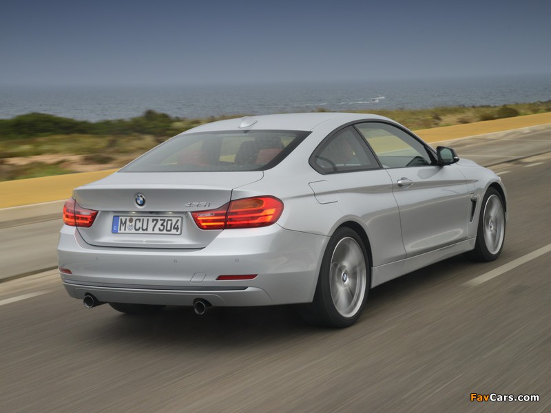 BMW 435i Coupé Sport Line (F32) 2013 wallpapers (800 x 600)