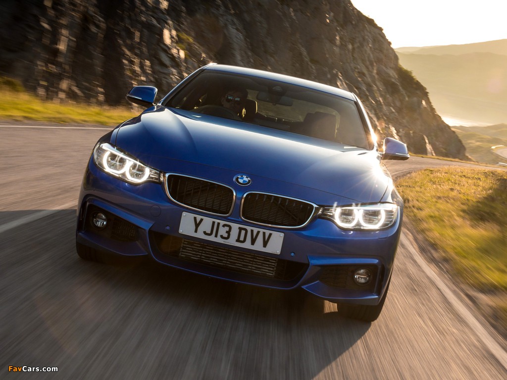 BMW 435i Coupé M Sport Package UK-spec (F32) 2013 wallpapers (1024 x 768)