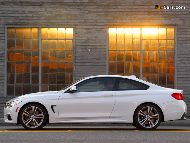 BMW 435i xDrive Coupé M Sport Package US-spec (F32) 2013 wallpapers (640 x 480)