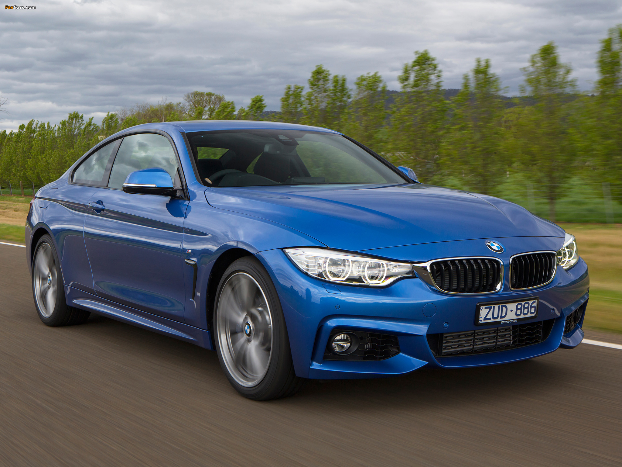 BMW 435i Coupé M Sport Package AU-spec (F32) 2013 wallpapers (2048 x 1536)