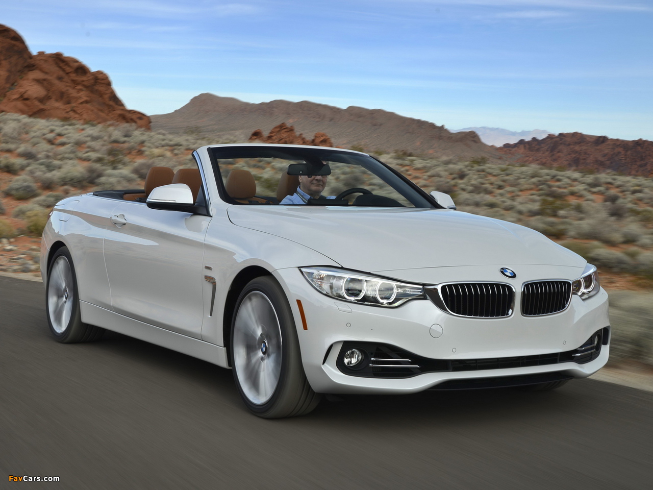 BMW 435i Cabrio Luxury Line US-spec (F33) 2014 images (1280 x 960)