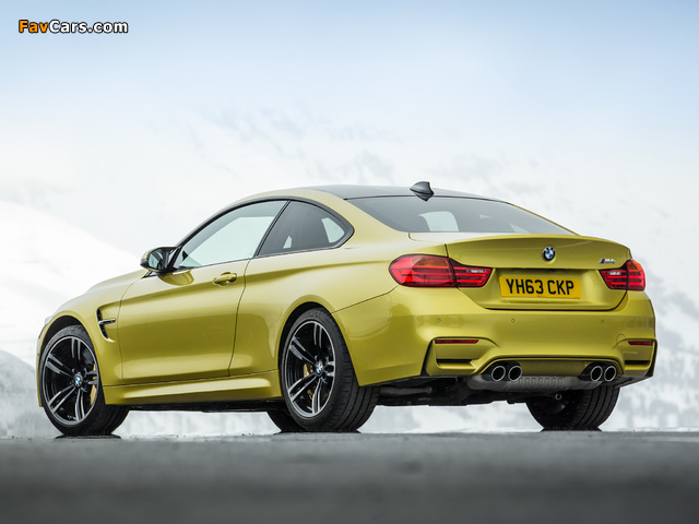 BMW M4 Coupé UK-spec (F82) 2014 images (640 x 480)