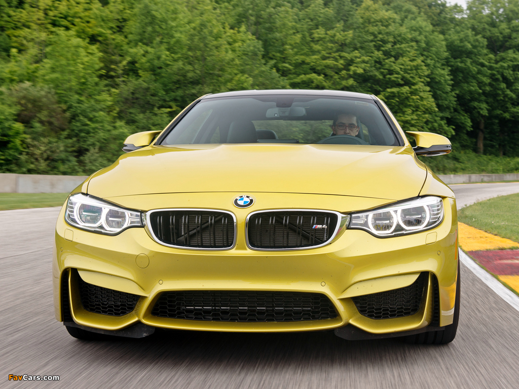 2015 BMW M4 Coupé US-spec (F82) 2014 images (1024 x 768)