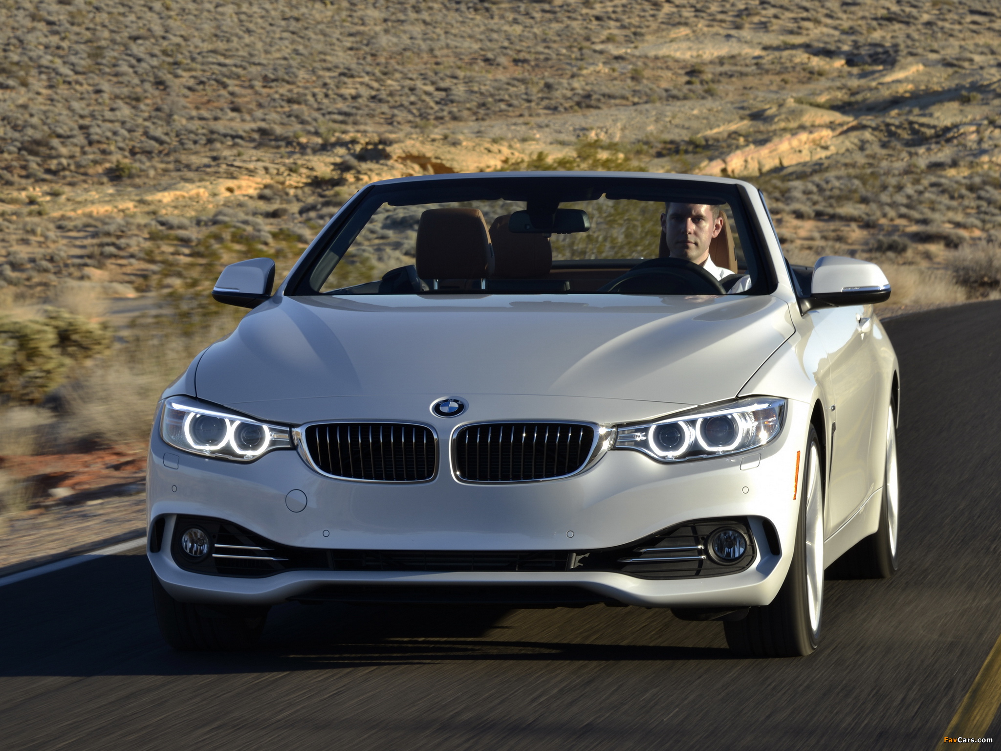 BMW 435i Cabrio Luxury Line US-spec (F33) 2014 images (2048 x 1536)