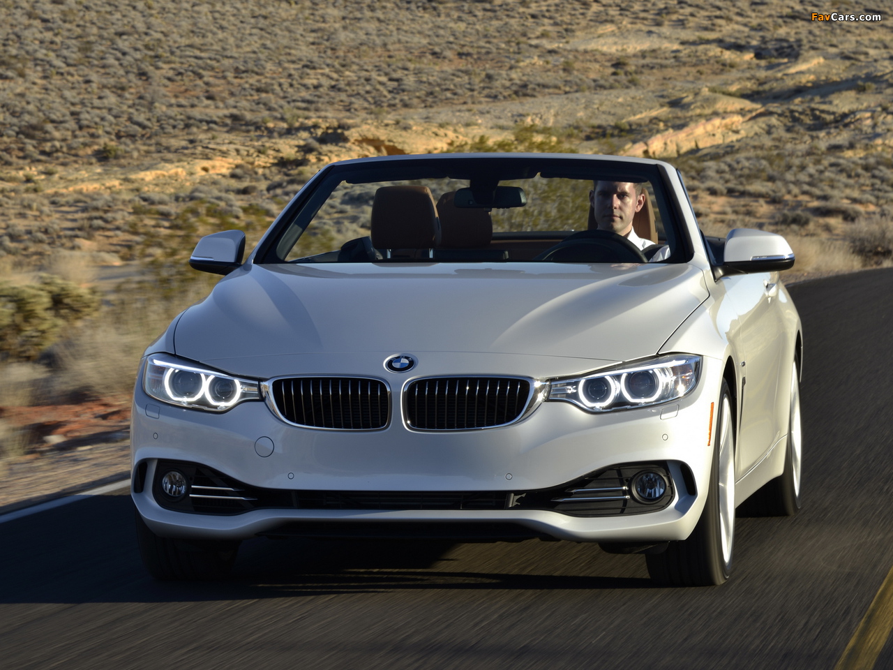 BMW 435i Cabrio Luxury Line US-spec (F33) 2014 images (1280 x 960)