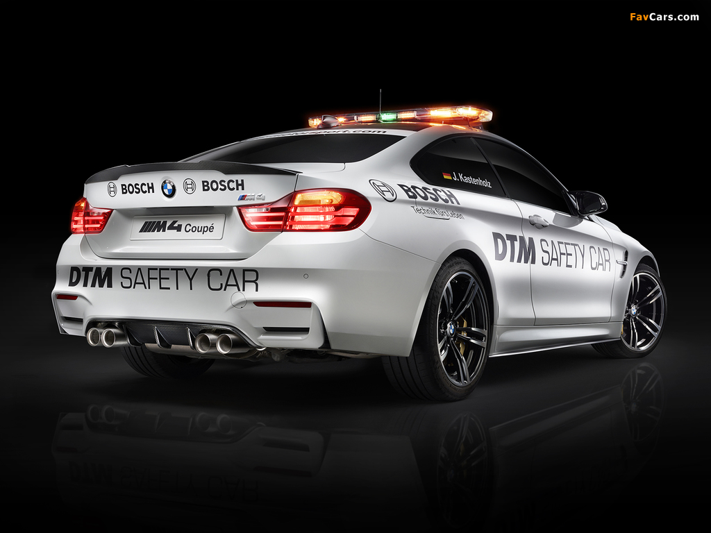 BMW M4 Coupé DTM Safety Car (F82) 2014 images (1024 x 768)