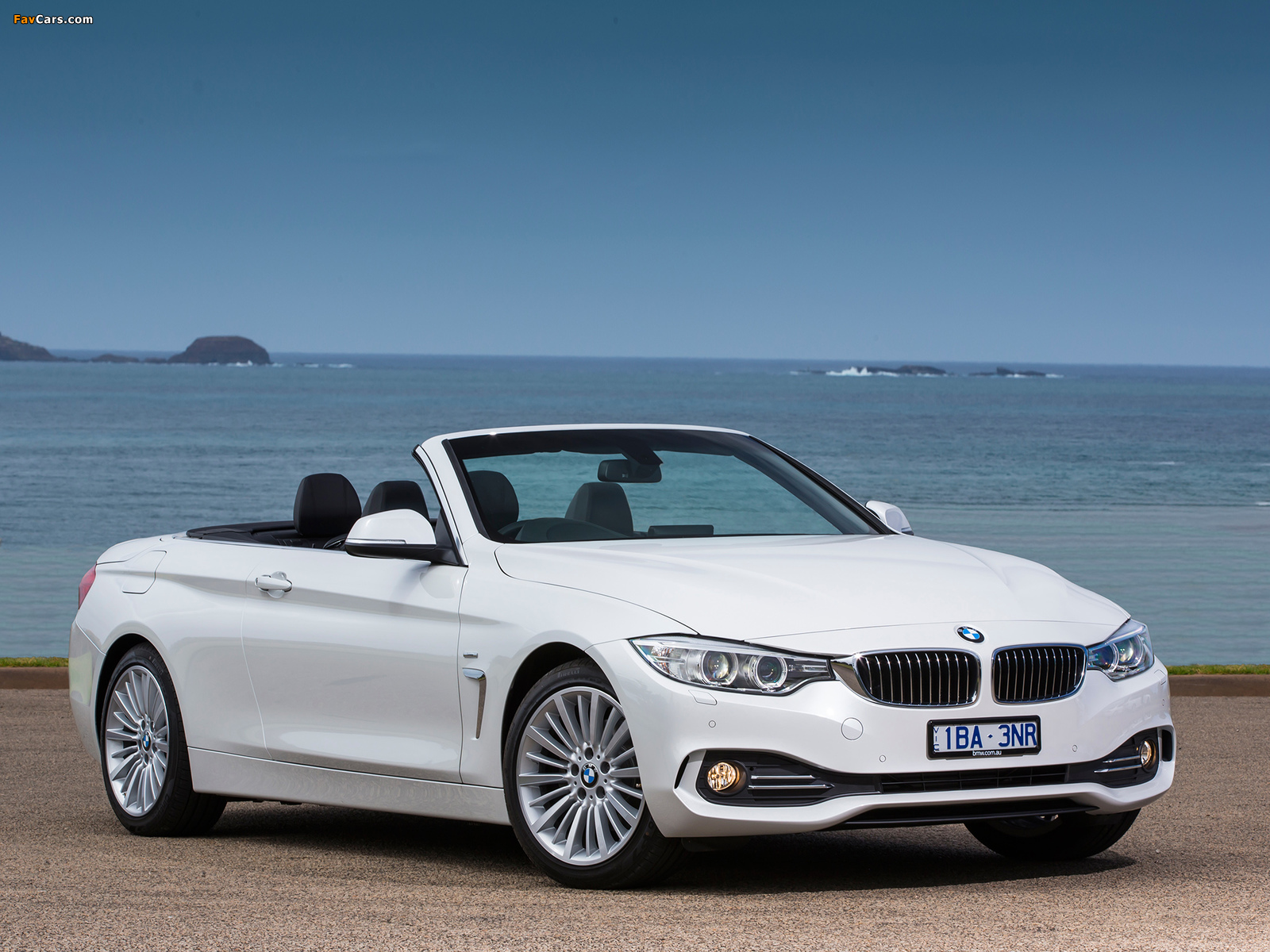 BMW 420d Cabrio Luxury Line AU-spec (F33) 2014 photos (1600 x 1200)