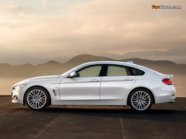 BMW 420d Gran Coupé Luxury Line (F36) 2014 photos (640 x 480)