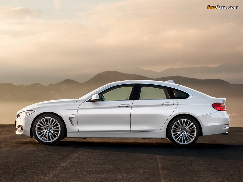 BMW 420d Gran Coupé Luxury Line (F36) 2014 photos (800 x 600)