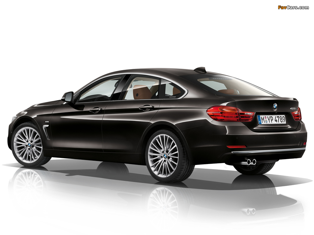 BMW 428i Gran Coupé Luxury Line (F36) 2014 photos (1024 x 768)