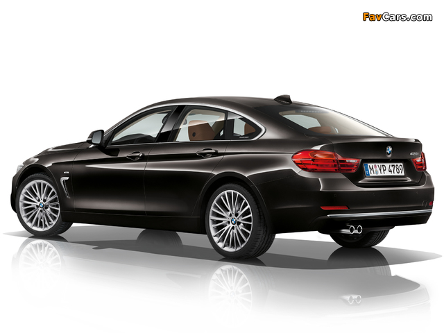 BMW 428i Gran Coupé Luxury Line (F36) 2014 photos (640 x 480)