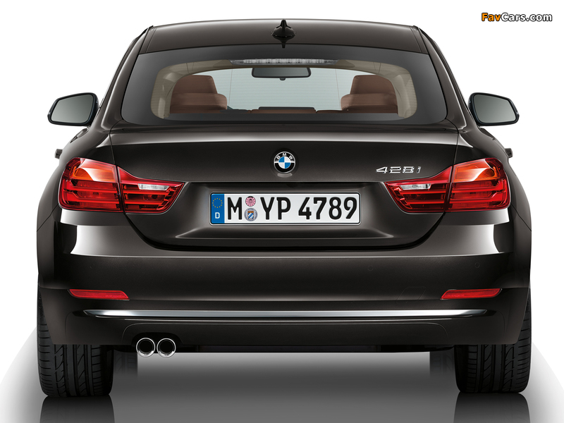 BMW 428i Gran Coupé Luxury Line (F36) 2014 photos (800 x 600)