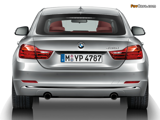 BMW 435i Gran Coupé Sport Line (F36) 2014 photos (640 x 480)
