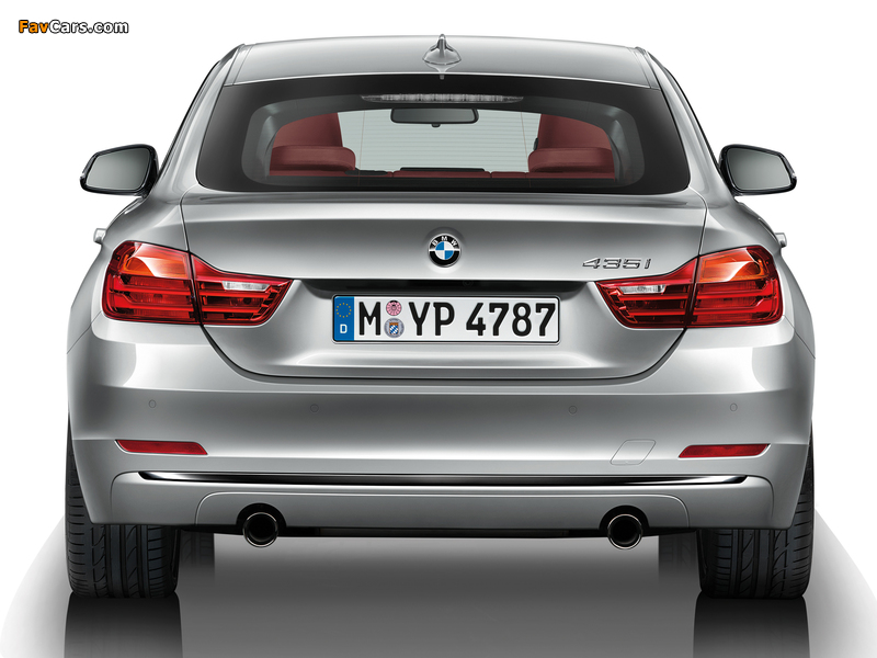 BMW 435i Gran Coupé Sport Line (F36) 2014 photos (800 x 600)