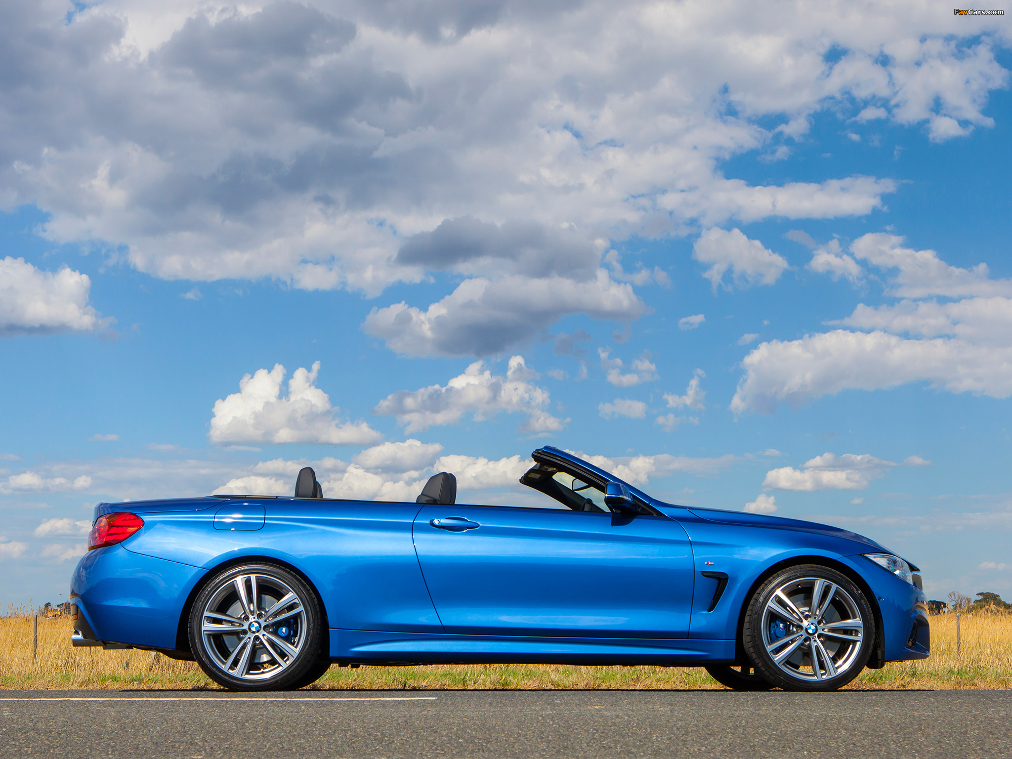 BMW 435i Cabrio M Sport Package AU-spec (F33) 2014 photos (2048 x 1536)