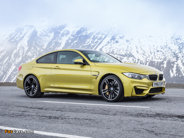 BMW M4 Coupé UK-spec (F82) 2014 photos (640 x 480)